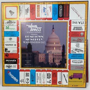 Vintage 1983 Monopoly Washington DC